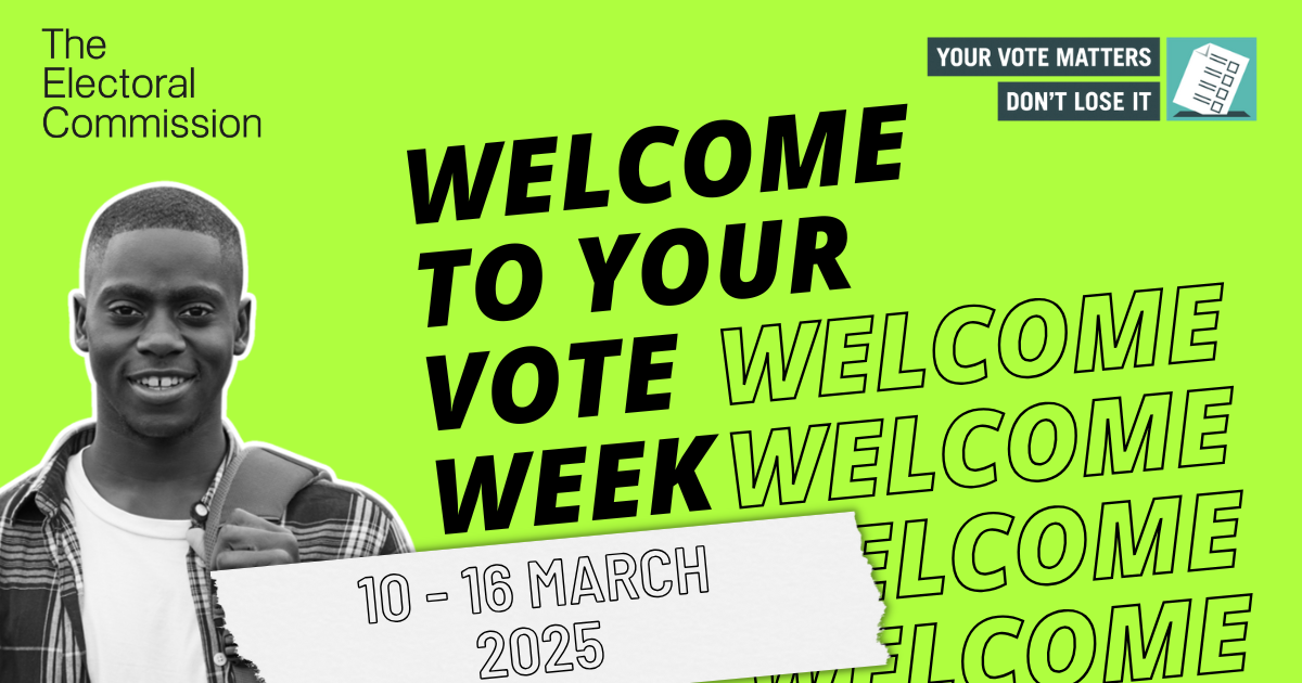 Welcome to your Vote Week, 10 - 18 March 2025